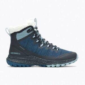 Merrell Women's Bravada Knit Bluff Navy Winter Waterproof Walking  Boots size 9